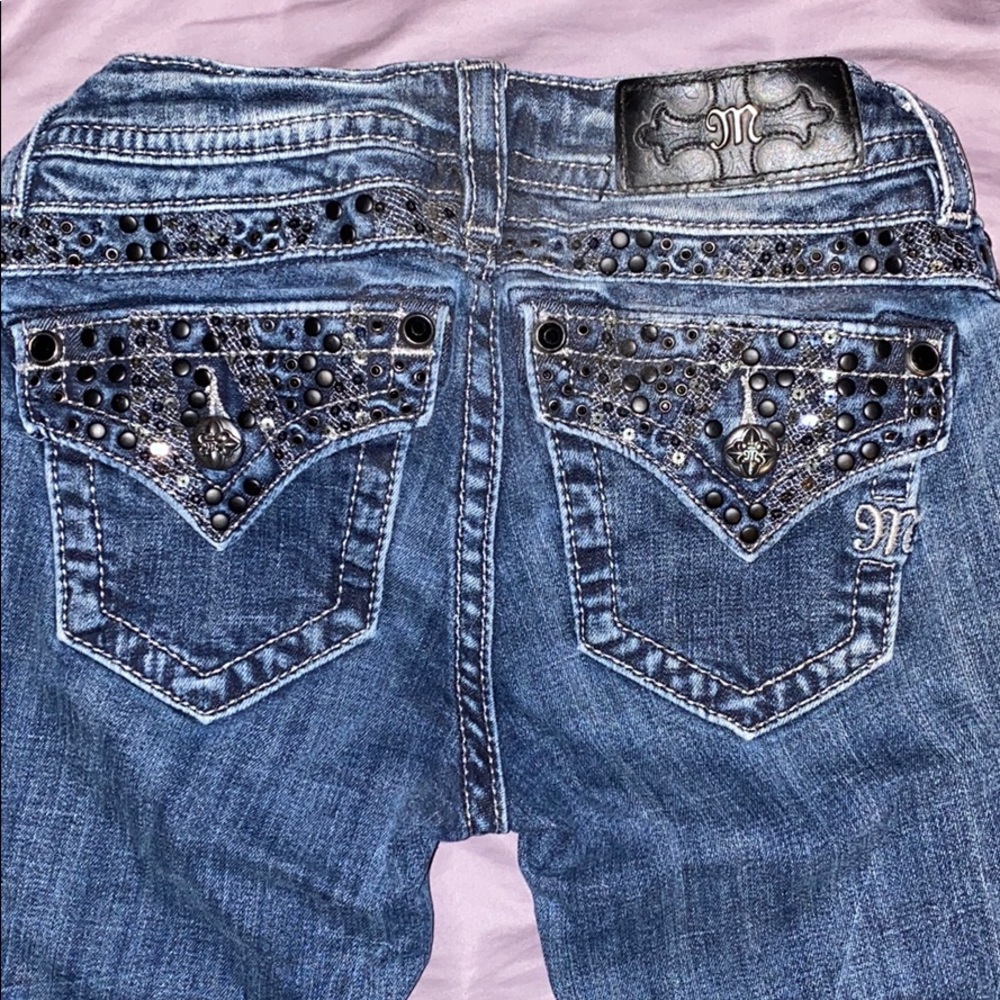 Miss Me jeans. Boot cut style. Size 24